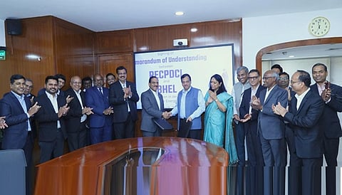 RECPDCL and BHEL sign MoU to form SPV for utility-scale RE projects
