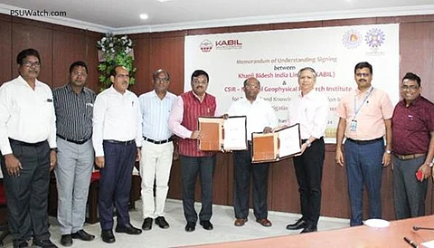 MoU Signing between KABIL and CSIR-NGRI