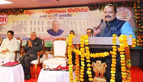 Dr Jitendra Singh announces grant of 'Miniratna' status (Category-1) for CEL