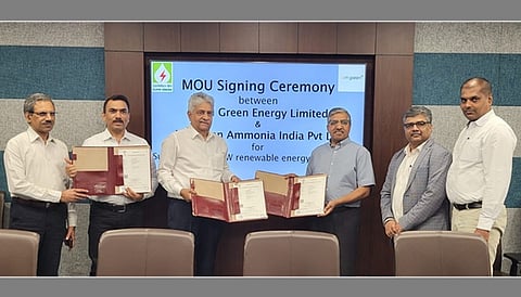 SJVN Green Energy partners with AM Ammonia for major renewable energy project