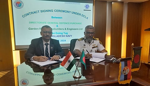 GRSE to build advanced Ocean-
Going Tug for Bangladesh Navy