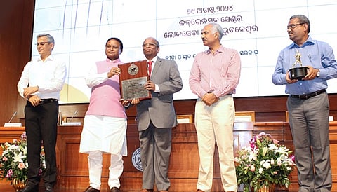 NALCO receives 'Biju Patnaik Sports Award' for best contribution to promotion of sports & games