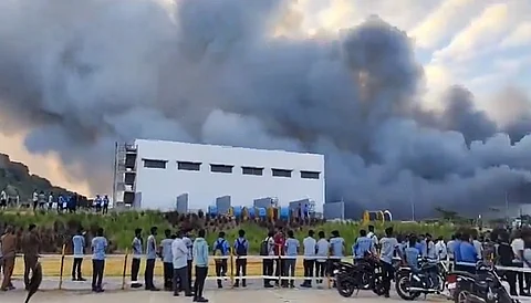 Fire breaks out at Tata Electronics factory in Tamil Nadu; 9 injured