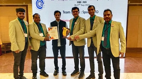 4 Quality Circles of NTPC Kaniha bag Gold Award