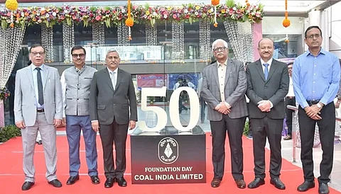 Coal India celebrates 50th Foundation Day