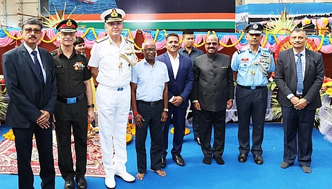 GRSE shifts gear to next generation warship mode, lays keels of first two NGOPVs