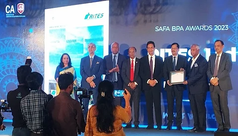 RITES wins SAFA Award for best presented annual report
