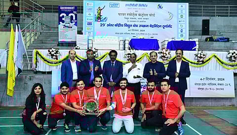 REC sweeps 29th Inter-CPSU Badminton Tournament with Gold in all categories