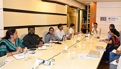 OMC MD reviews CSR activities, stresses on environment and green energy