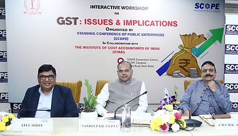 SCOPE conducts workshop on ‘GST: Issues & Implications’