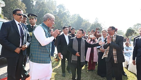 Raj Bhavan of Sikkim celebrates the 73rd birthday of Om Prakash Mathur