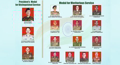 16 ITBP officials awarded medals on 76th Republic Day