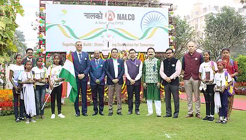 Republic Day celebrated at NALCO with patriotic fervor