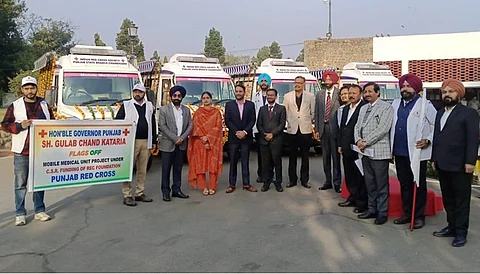 CSR: REC donates Mobile Medical Units to strengthen healthcare services in Punjab