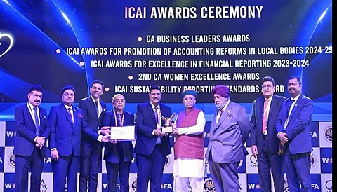 RITES wins ‘Gold’ ICAI award for excellence in financial reporting