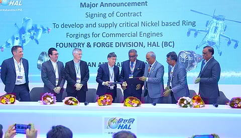HAL signs long-term contract with Safran Aircraft for supply of turbine forged parts