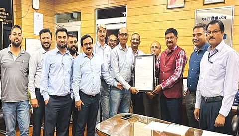 NMDC Steel bags CE certification from TUV NORD