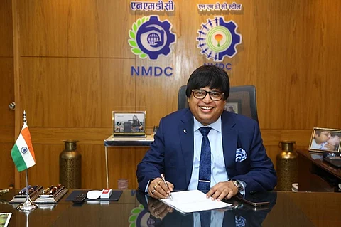 NMDC eyes to touch 55 MT iron ore production mark this fiscal: CMD Amitava Mukherjee