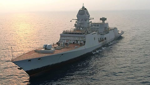 GRSE completes contractor sea trials of 2 warships simultaneously