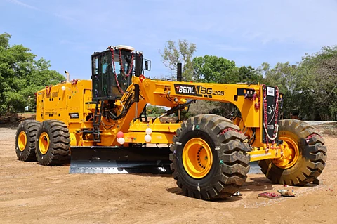 BEML launches indigenously designed Motor Grader BG 1205