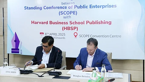SCOPE signs MoU with HBSP to promote continuous learning in public sector