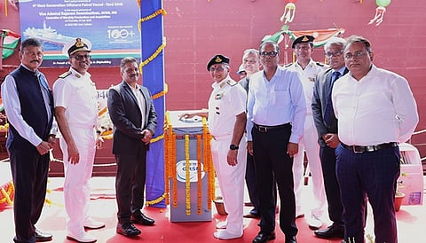 GRSE lays keel for 4th Next-Gen Offshore Patrol Vessel for Indian Navy