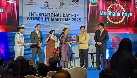 HSL’s Bhanu Priya honoured for her trailblazing work in green maritime design