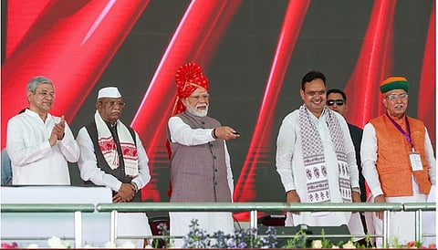 PM Modi inaugurates, lays foundation stone of development projects worth Rs 26,000 crore in Bikaner