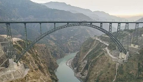 Engineers India contributes to world's highest railway arch bridge—Chenab Rail Bridge