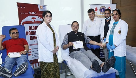 REC organises blood donation camp on World Blood Donor Day