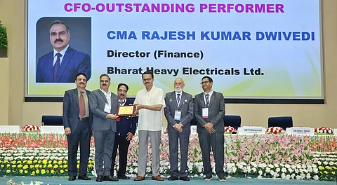 BHEL’s Director (Finance) receives ‘CFO Outstanding Performer Award 2024’