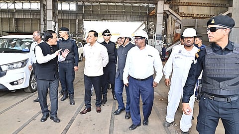 Sonowal lauds HSL’s infrastructure augmentation to double India’s shipbuilding capacity