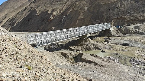 GRSE launches India's first multi-span double lane modular bridge in Ladakh