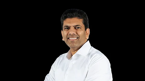 Alt="Minister of State for Telecom and Rural Development Pemmasani Chandra Sekhar"