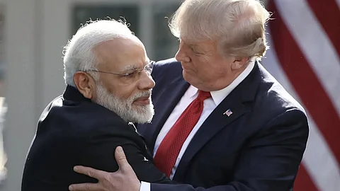 Alt="US President Donald Trump announced 25% plus tariff on India"