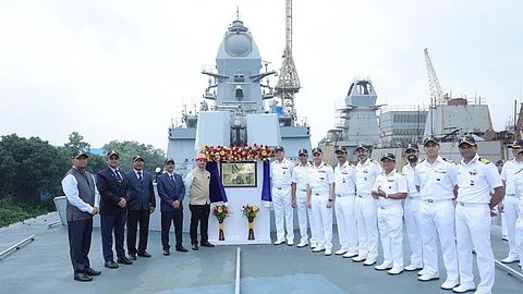 GRSE delivers advanced stealth frigate ‘Himgiri’ to Indian Navy