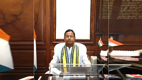 Alt="Minister of State for Finance Pankaj Chaudhary"
