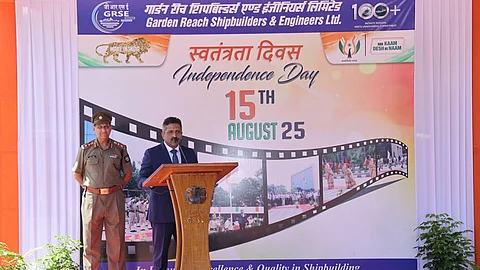 GRSE marks 79th Independence Day, highlights push for green shipbuilding