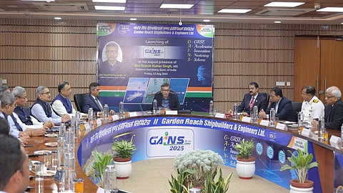 Defence Secretary launches GRSE’s ‘GAINS 2025’ to boost shipbuilding innovation