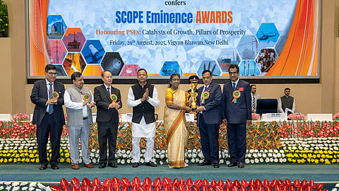 BHEL wins SCOPE eminence award for R&D, technology development & innovation