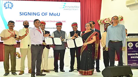 BEL, CSIR-CEERI sign MoU to jointly develop advanced Indigenous defence technologies