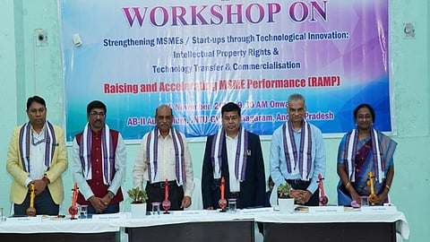 NRDC, APMSME DC & JNTU-GV host workshop on innovation, IPRs and technology transfer for MSMEs and startups