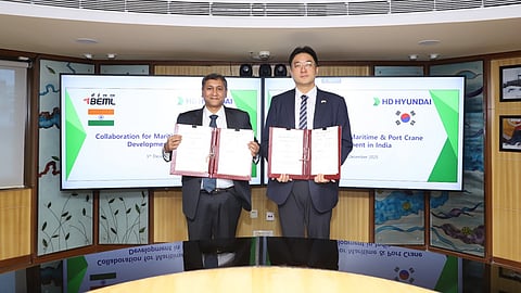 Alt="BEML signs MoU with KSOE and HSHI"
