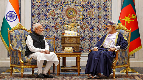 Alt="PM Modi holds talks with Sultan Haitham"