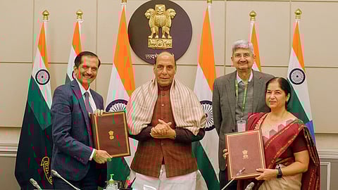 Alt="DRDO, Rashtriya Raksha University MoU"