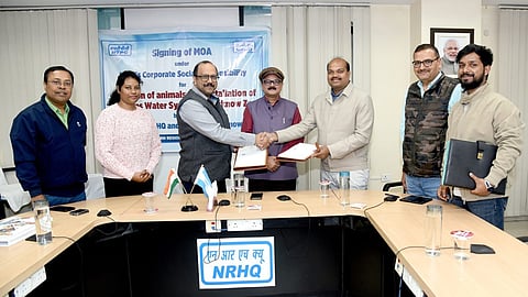 NTPC NRHQ signs MoA with Lucknow Zoo to promote environmental sustainability