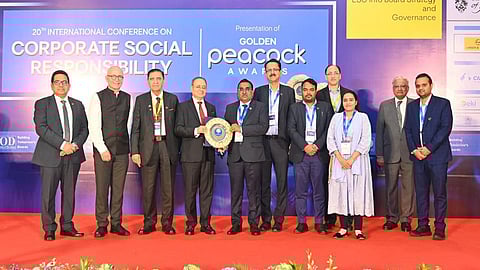 NCL conferred with Golden Peacock CSR Award 2025
