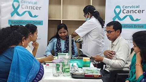 OMC organises cervical cancer vaccination drive; celebrates women in mining