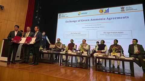 NTPC Green signs pact with SECI for supply of 70,000 MTPA green ammonia