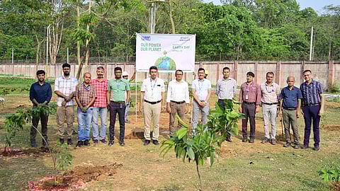 NTPC Bongaigaon marks World Earth Day with plantation drive